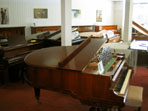 Grand pianos for sale including Bechstein, Bluthner, Broadwood, Steck, and other quality makes